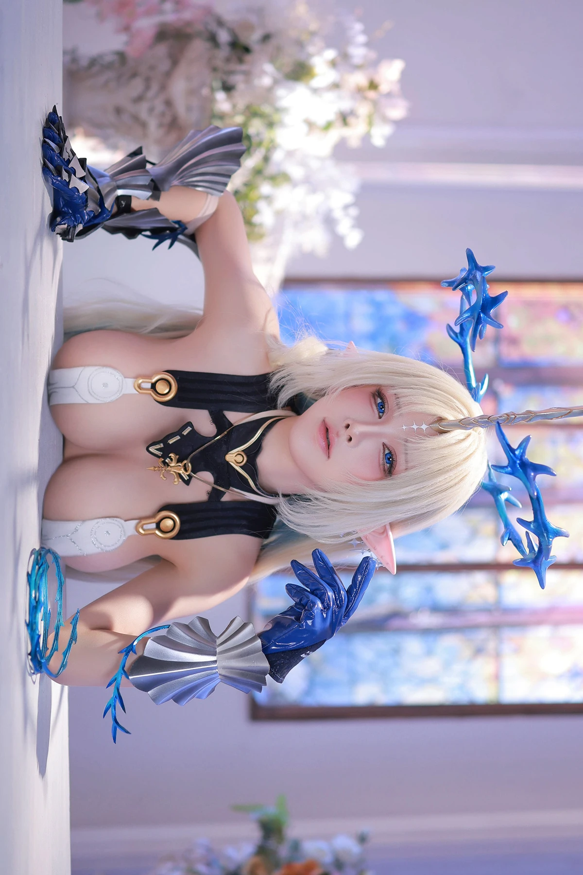 Cosplay 水淼Aqua – 卡提西娅 Fleurdelys Set.02