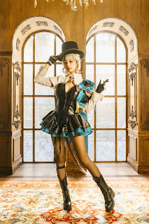 Coser@慕慕Momo – 原神 Genshin 琳妮特的色情魔術 室内