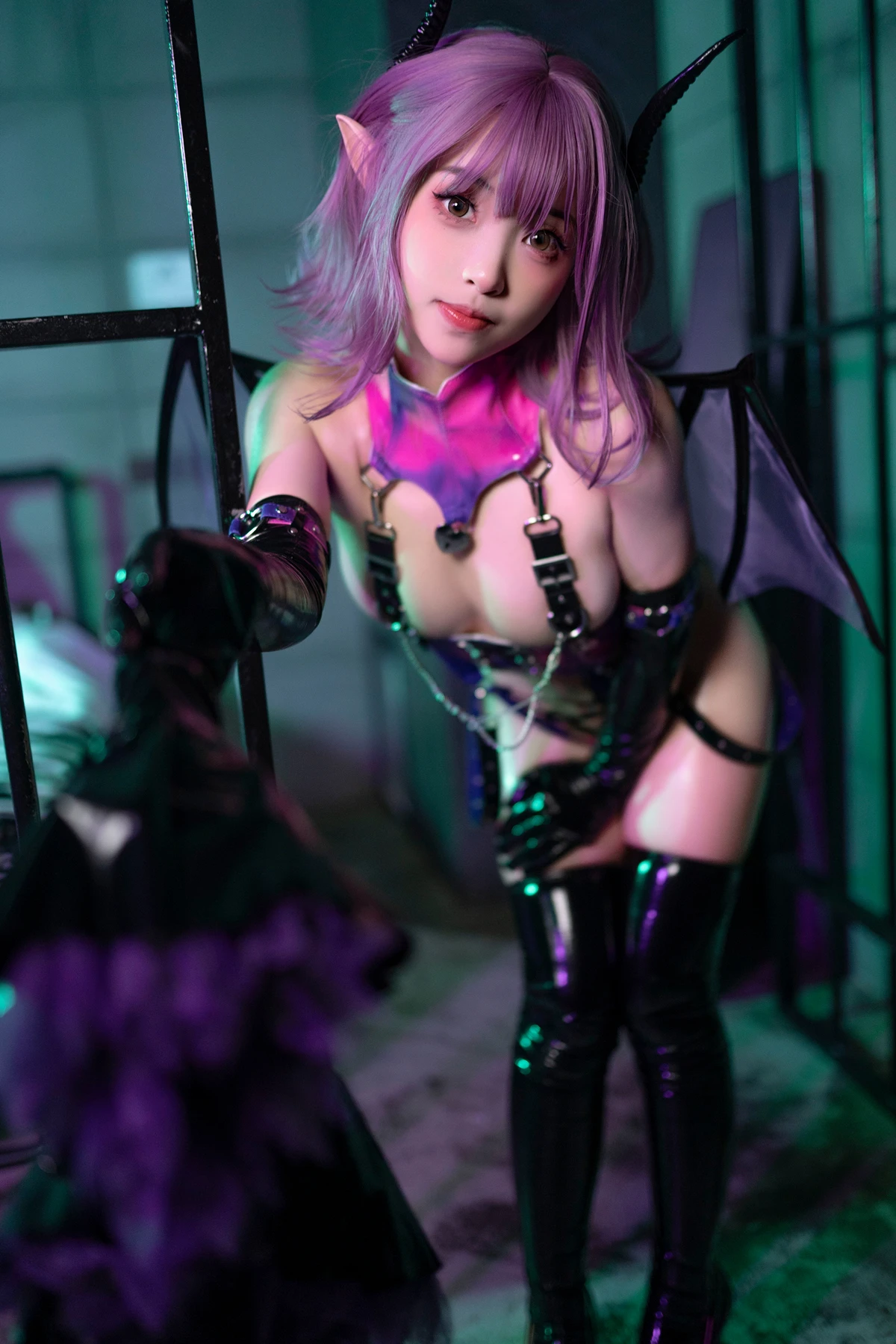 Cosplay Bangni邦尼 – 囚禁魅魔 Set.02
