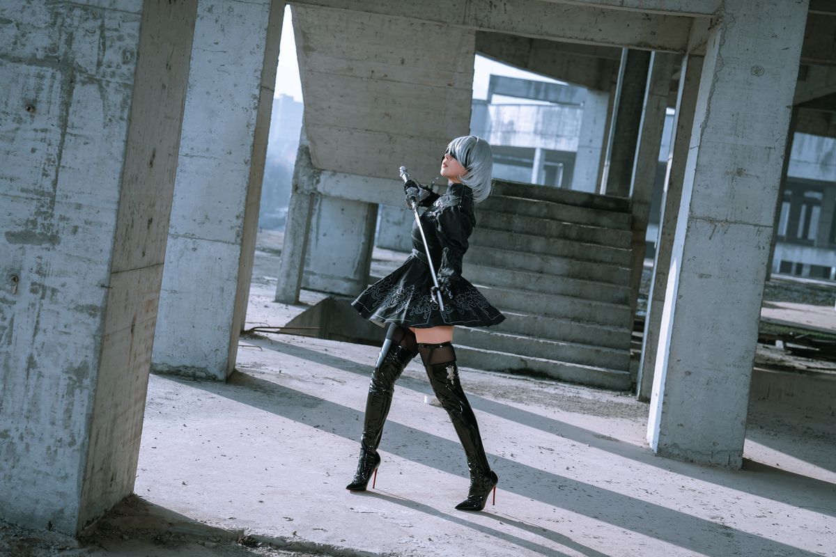 Coser@云溪溪 Yunx1x1 And 奶桃 – 2B本 YoRHa No.2 Type B 下 Part3 (66P)