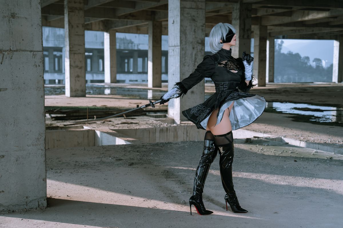Coser@云溪溪 Yunx1x1 And 奶桃 – 2B本 YoRHa No.2 Type B 下 Part3 (66P)