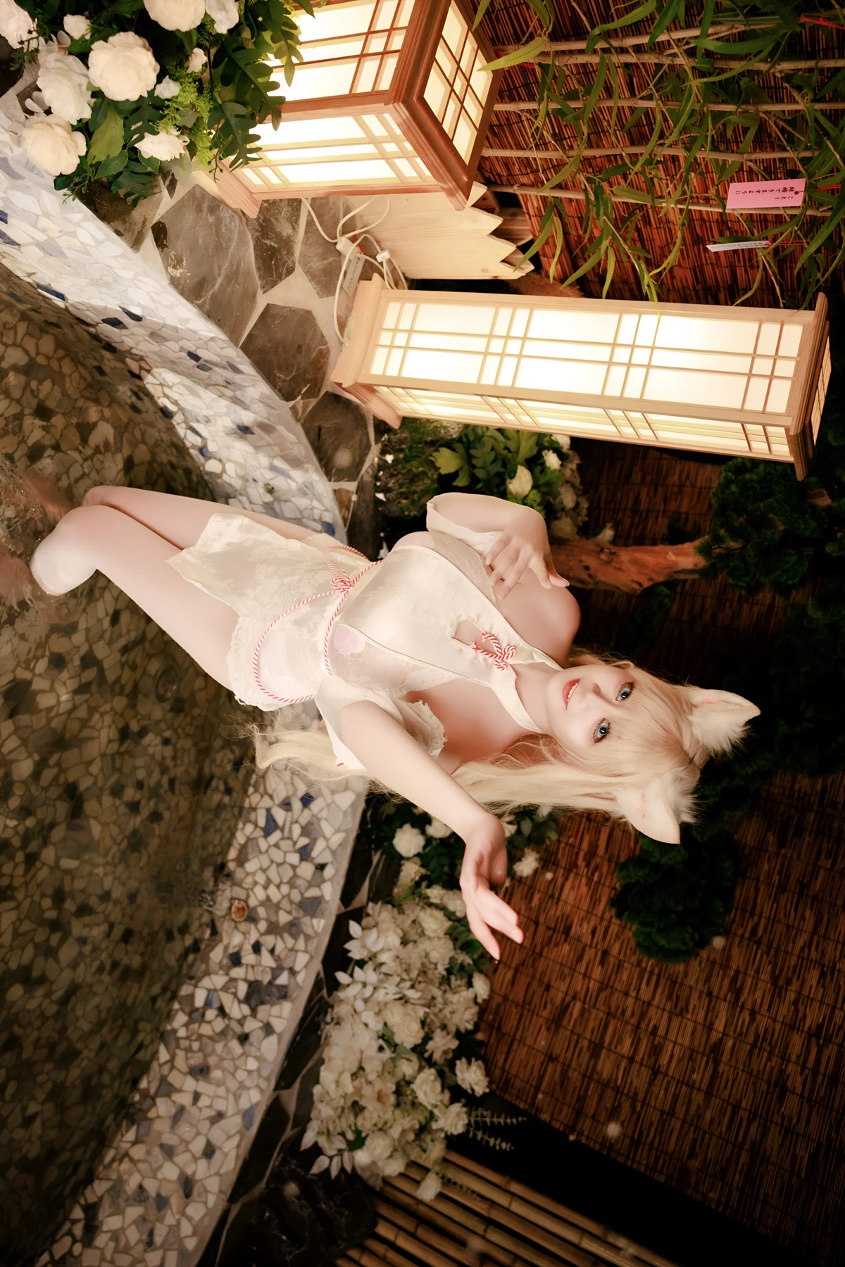 Cosplay 阿雪雪 – 温泉狐狸