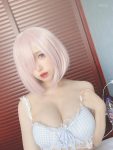 Coser@芋圆侑子 蓝格子小清新