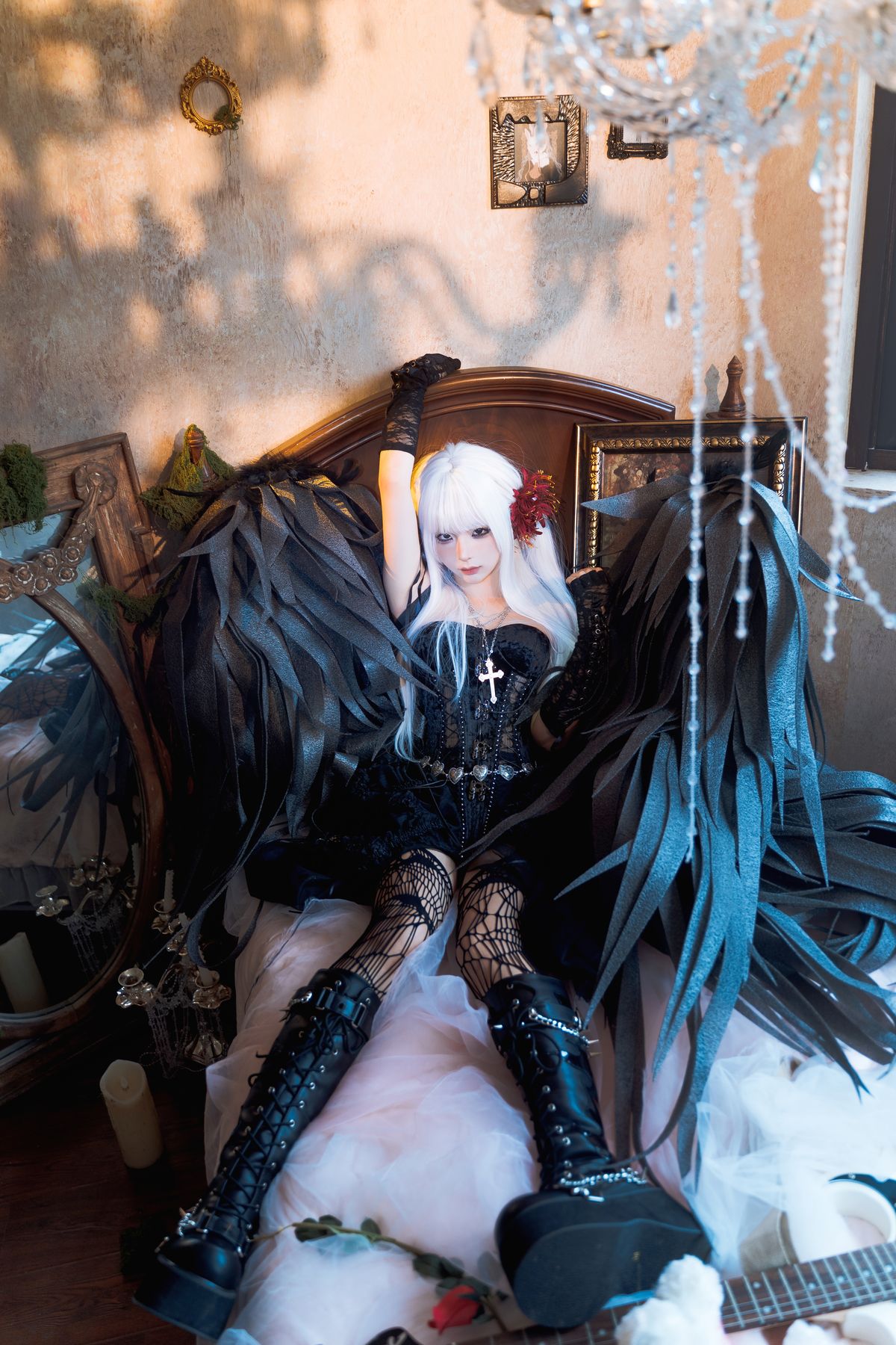Coser@蠢沫沫 chunmomo – 黑天鹅 (85P)