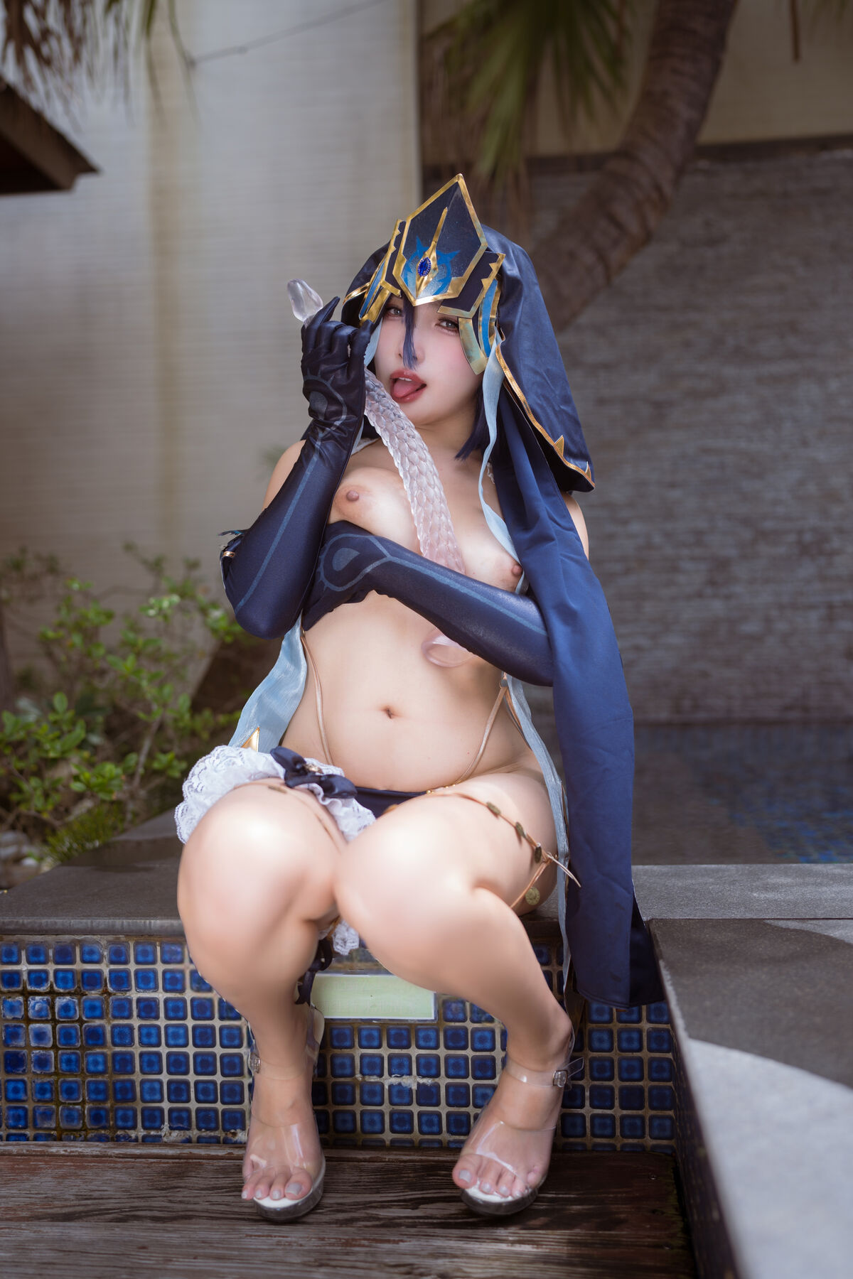 Coser@慕慕Momo – 藏镜仕女 (53P)