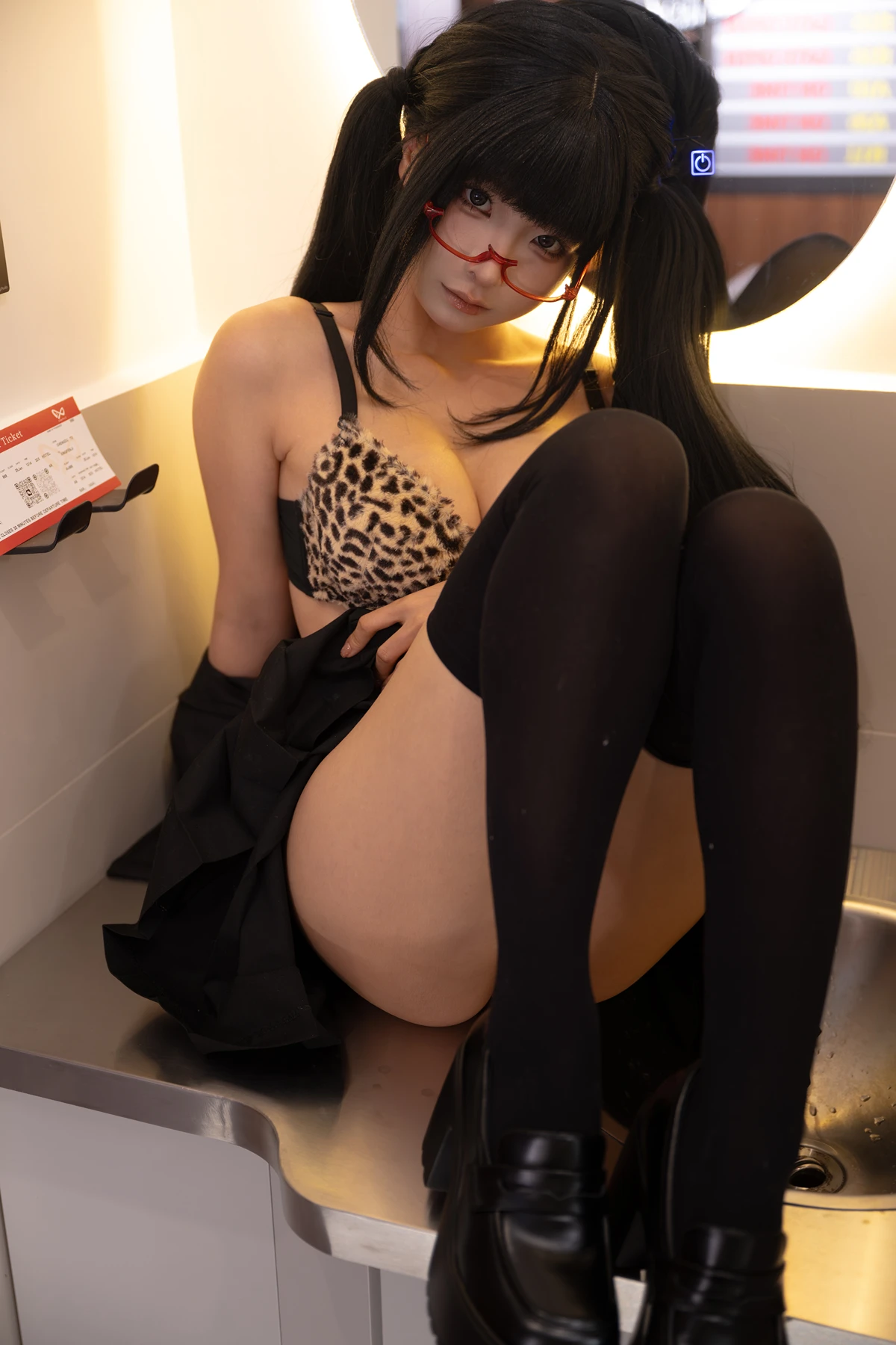 Cosplay 蠢沫沫Chunmomo – 黄推博主的秘密 A Set.02