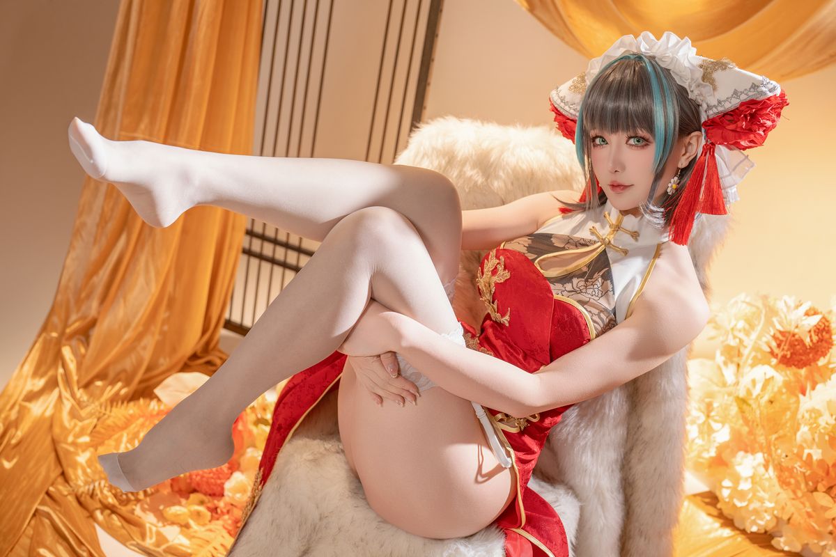 Coser@星之迟迟Hoshilily – 碧蓝航线柴郡 (51P – 1V)