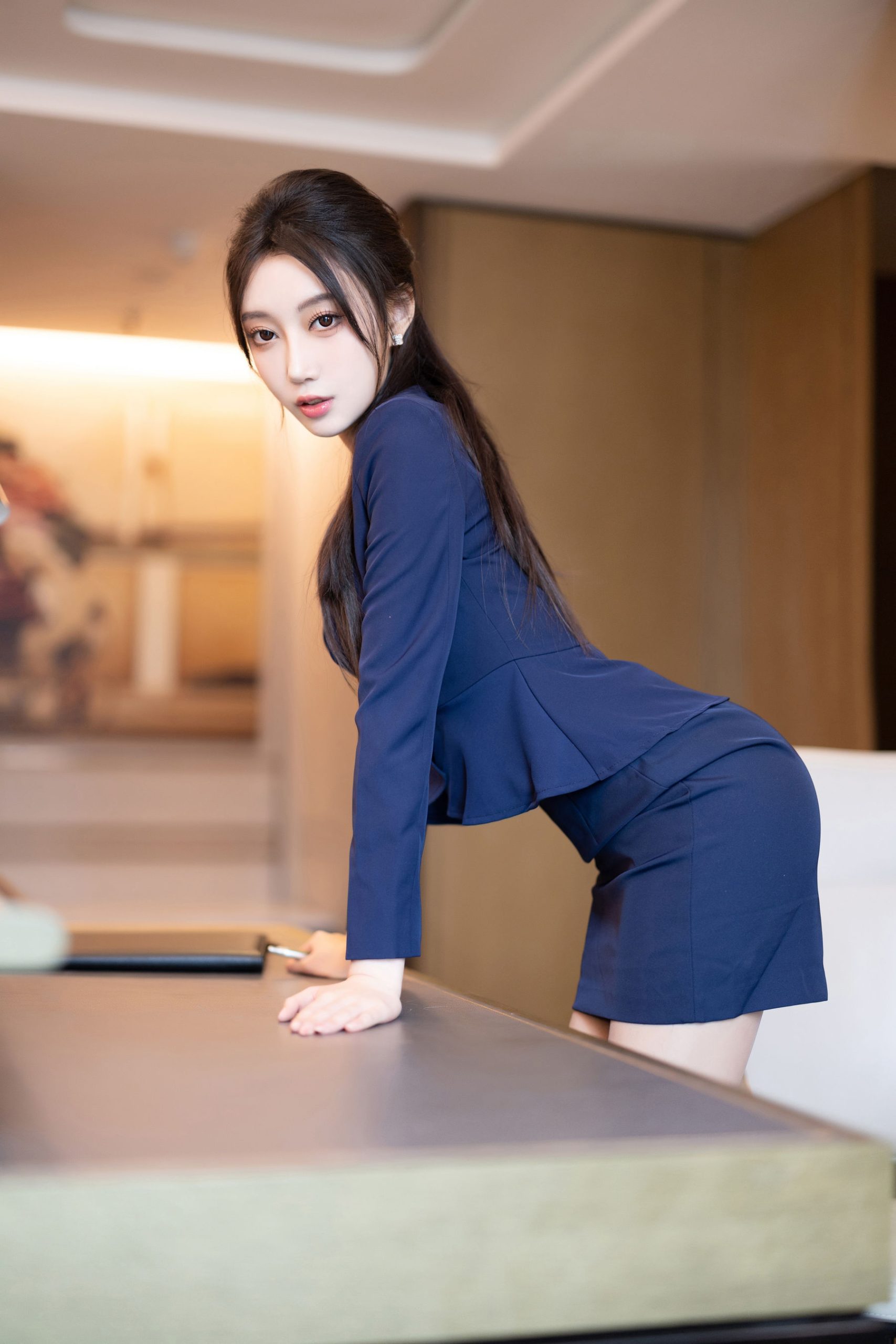 玥儿玥 - 秘书OL装
