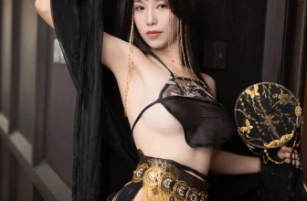 抖娘-利世 – 黑金西域[831MB-81photos]