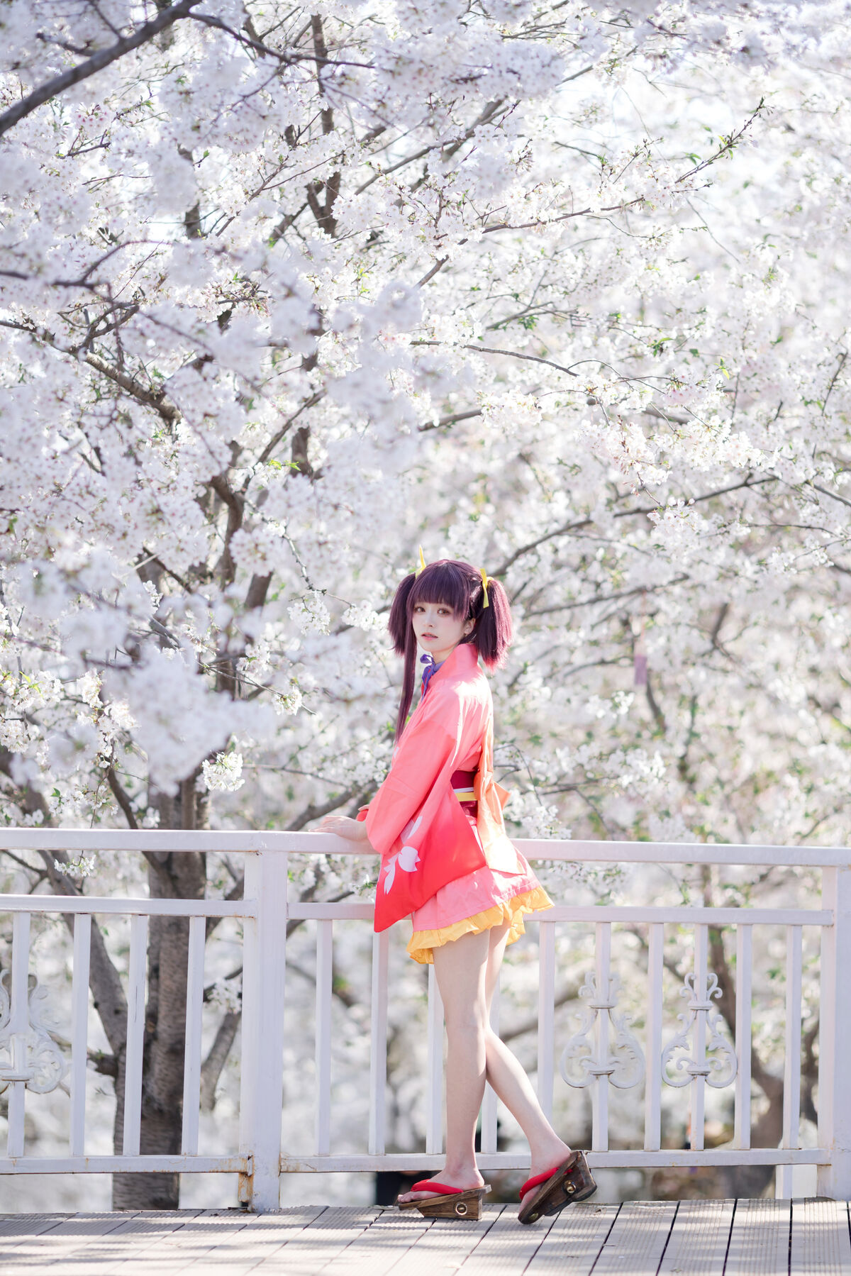 Coser@九柒喵 – 甲铁城的卡巴内利 无名 和服 (35P)