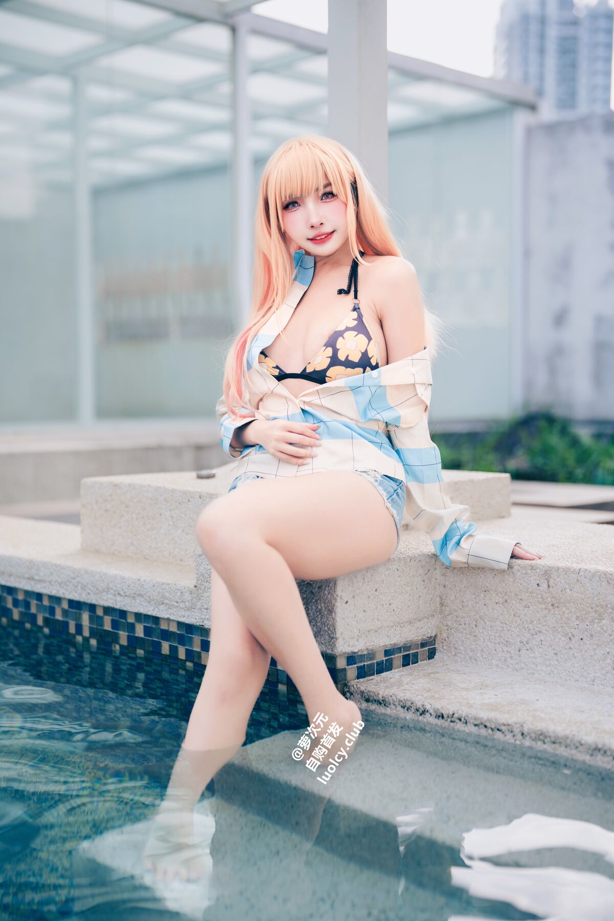 Coser@慕慕Momo – Marin 海夢 – Ver.泳裝 (62P – 3V)