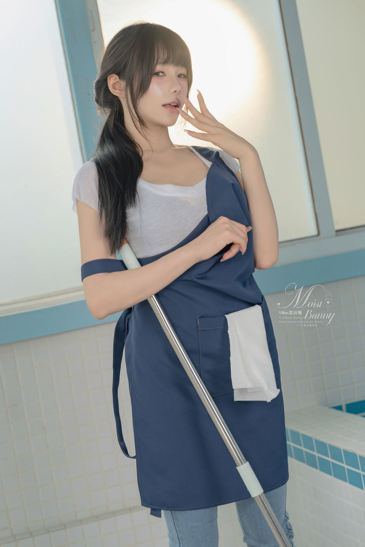 Coser@黏黏团子兔 – 09月作品『钱汤の女将』每夜 Part01 (55P – 2V)