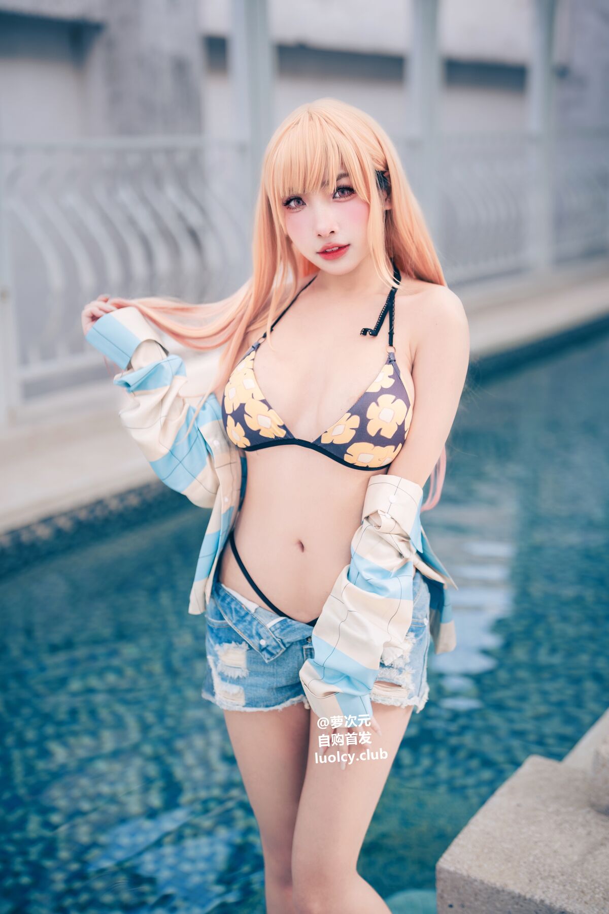 Coser@慕慕Momo – Marin 海夢 – Ver.泳裝 (62P – 3V)