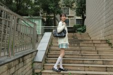 [异思趣向IESS] 模特 团团 《长腿JK装》