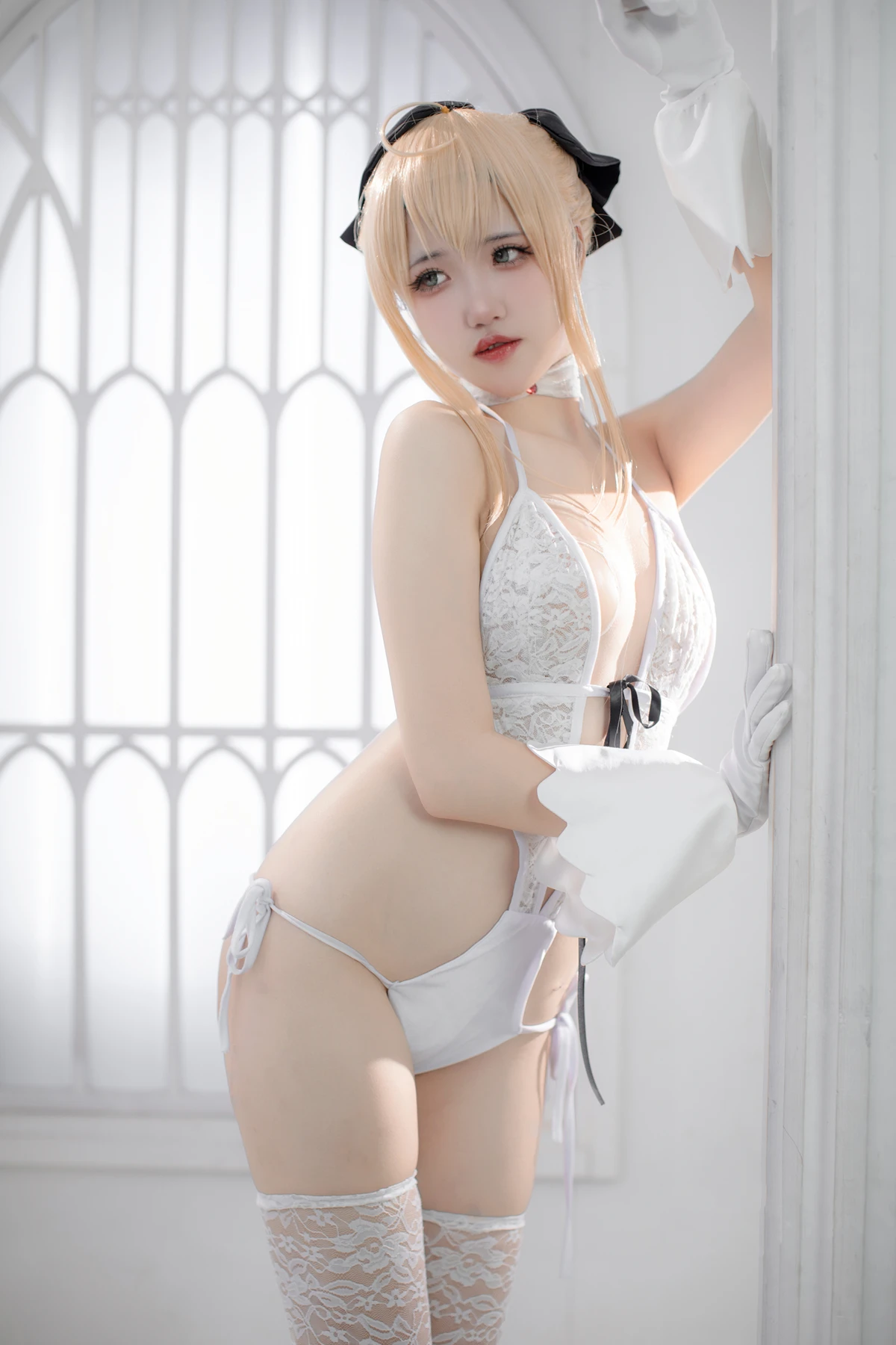 Cosplay 阿薰kaOri – FGO 白Saber
