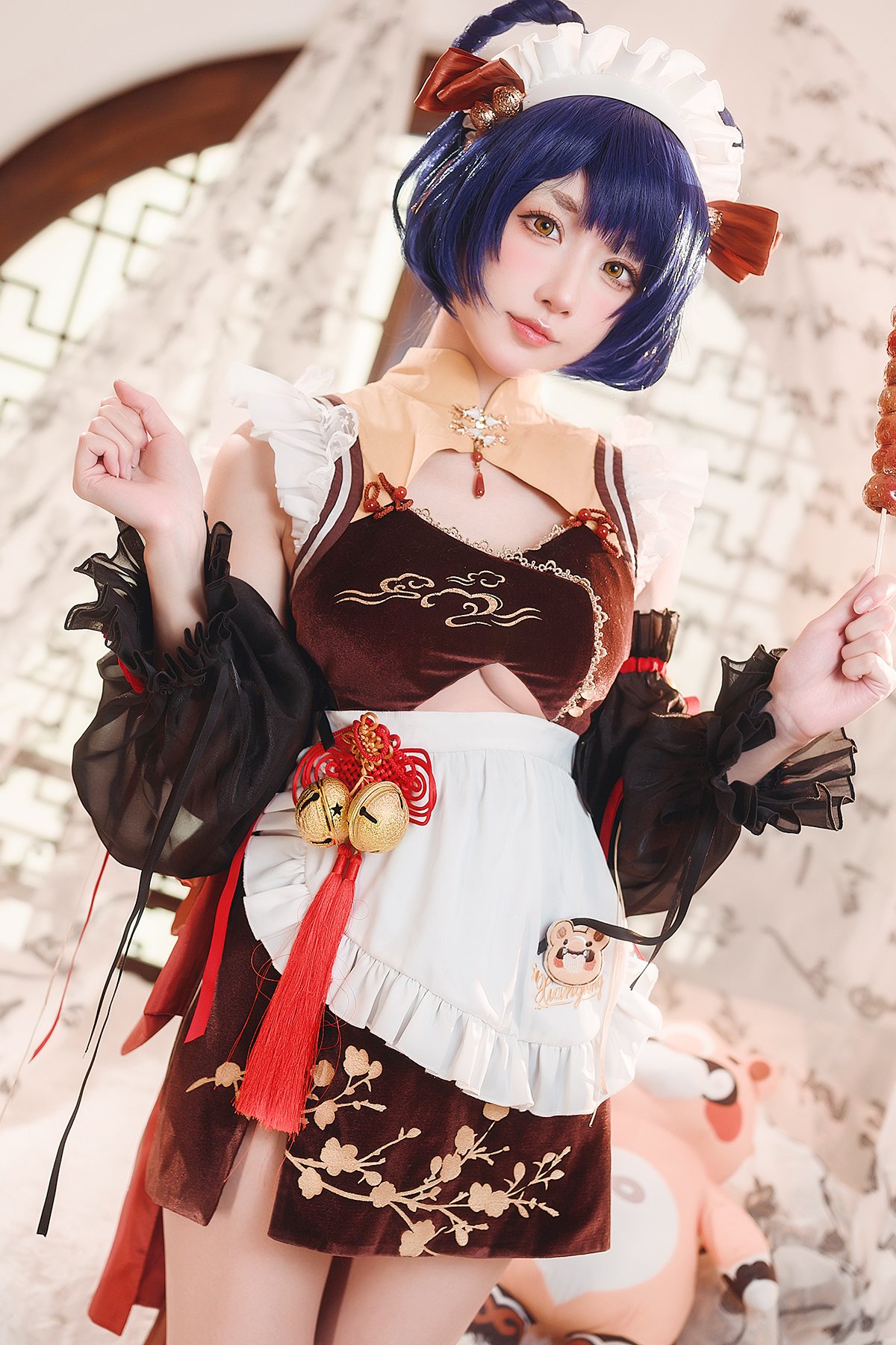 Coser@阿包也是兔娘 – 香菱女仆