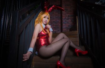 Coser@白金Saki 黑丝JK