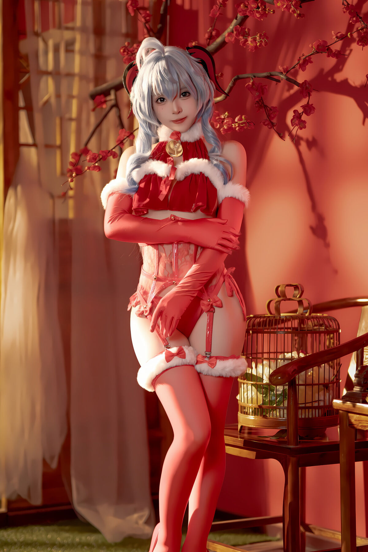 Coser@Bangni邦尼 – 甘雨新春 Part02 (45P)