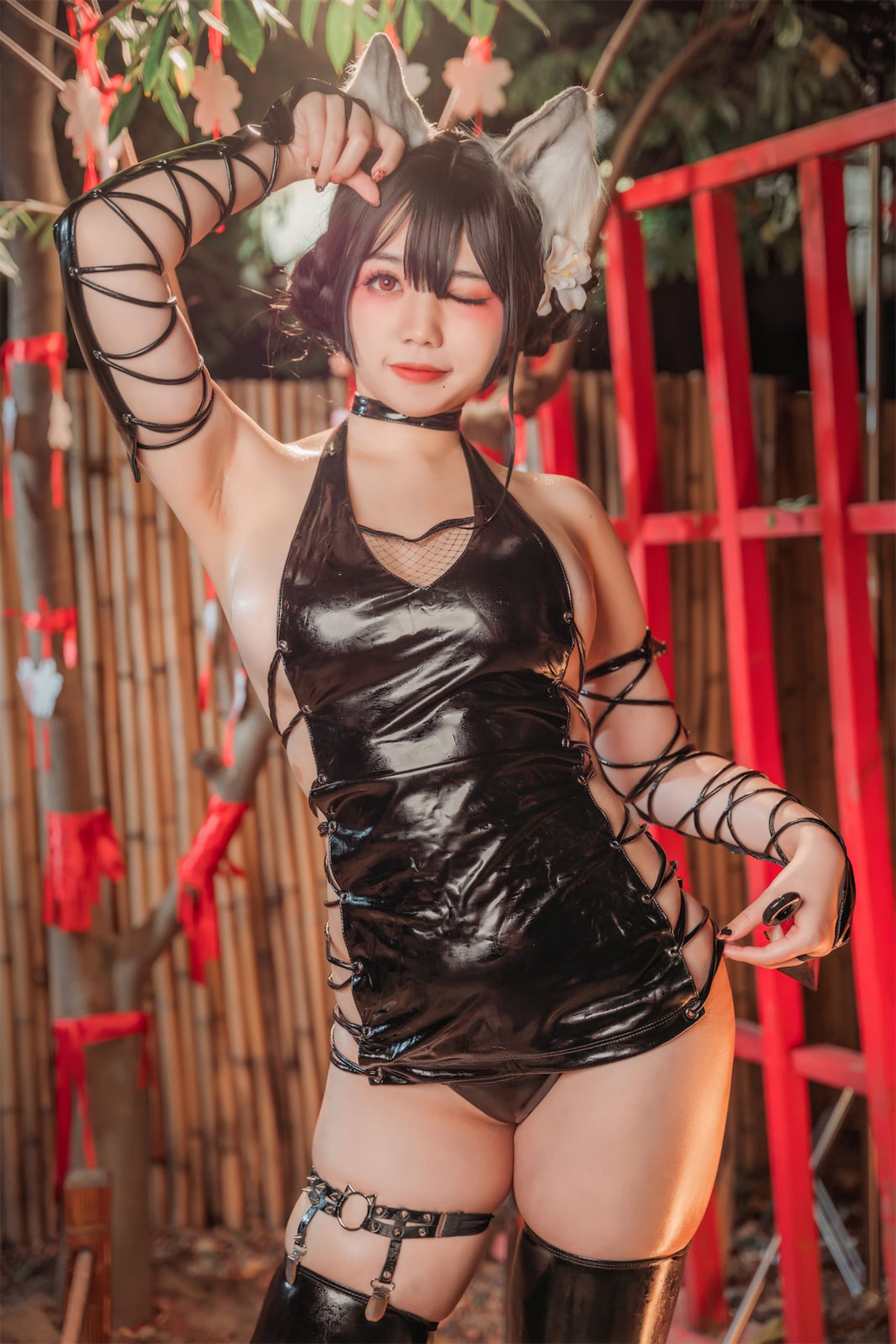 [福利COS] 啊日日_Ganlory - 忍者喵喵