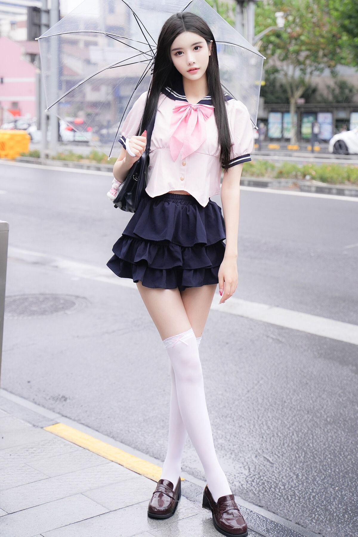 晚苏susu – 校服