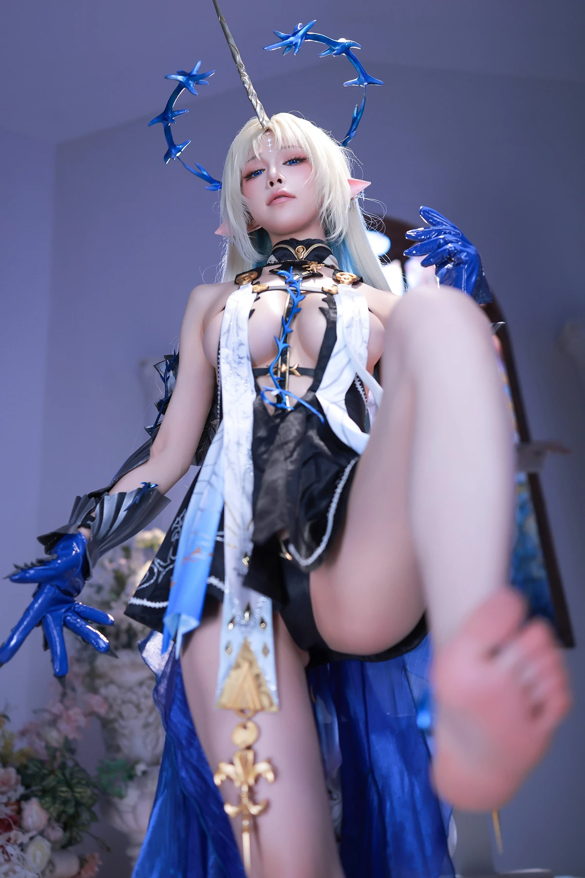 Cosplay 水淼Aqua – 卡提西娅 Fleurdelys Set.01