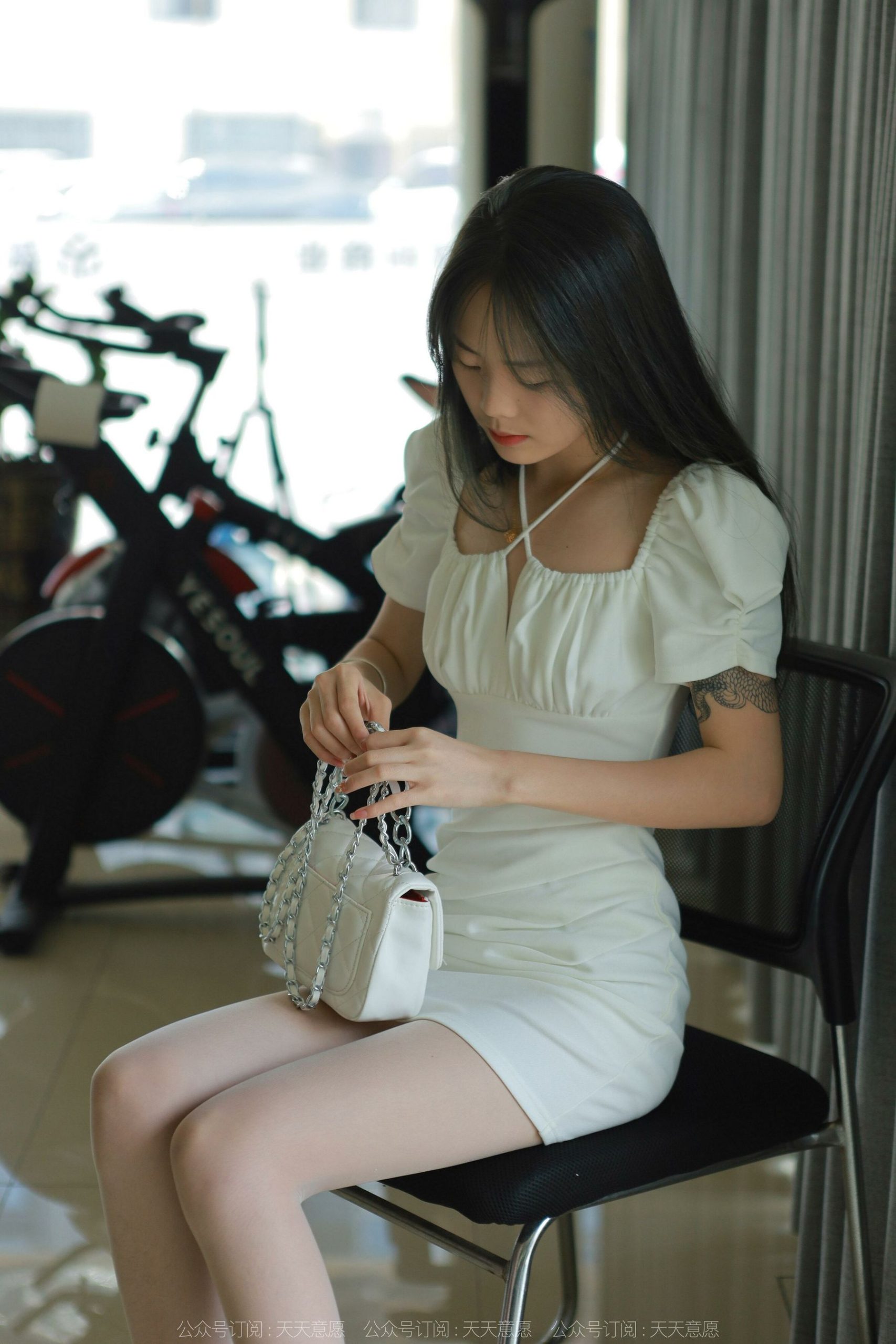 IESS异思趣向 - 模特：二八《白色茉莉》
