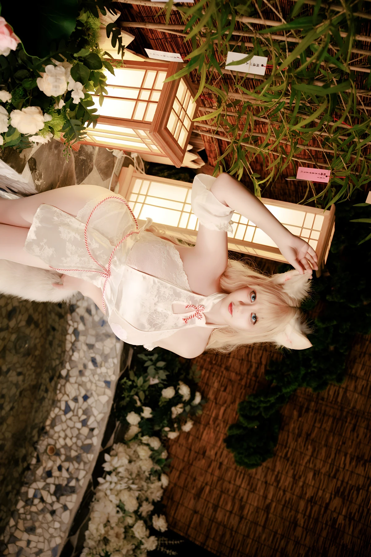 Cosplay 阿雪雪 – 温泉狐狸