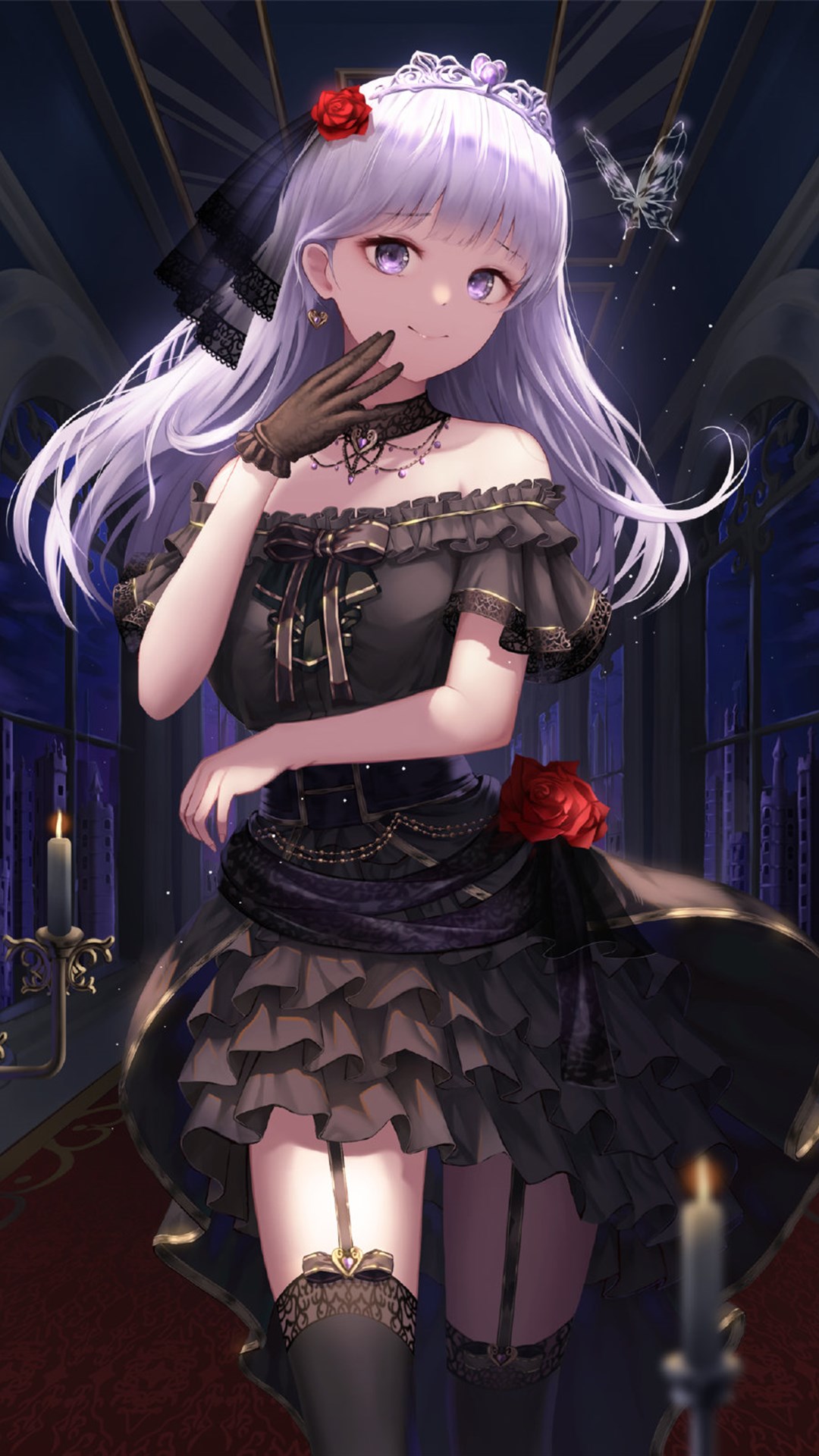 暗黑风格动漫美女