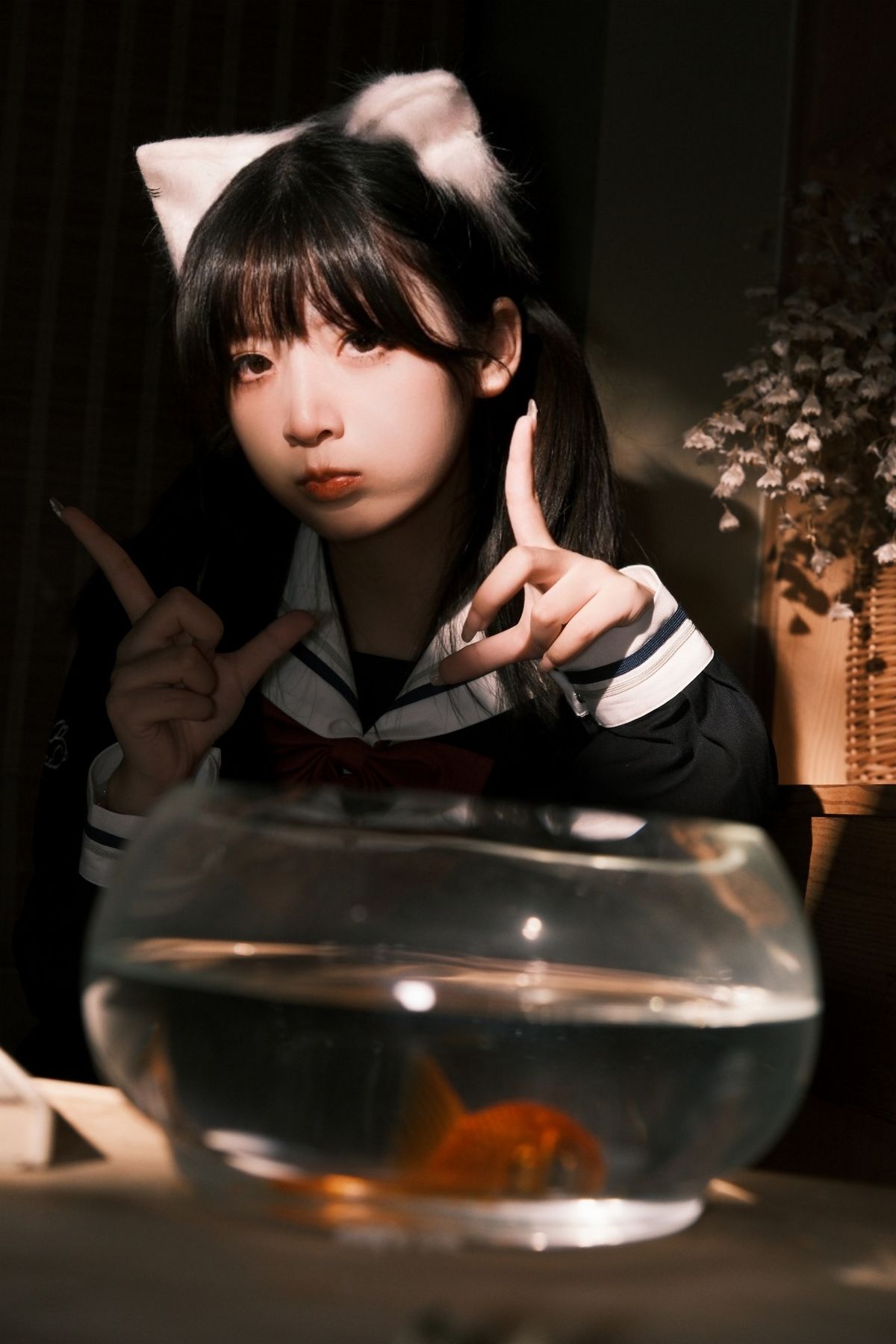 Coser@星野柒兔 – 放课后的吔鱼少女 (60P – 1V)