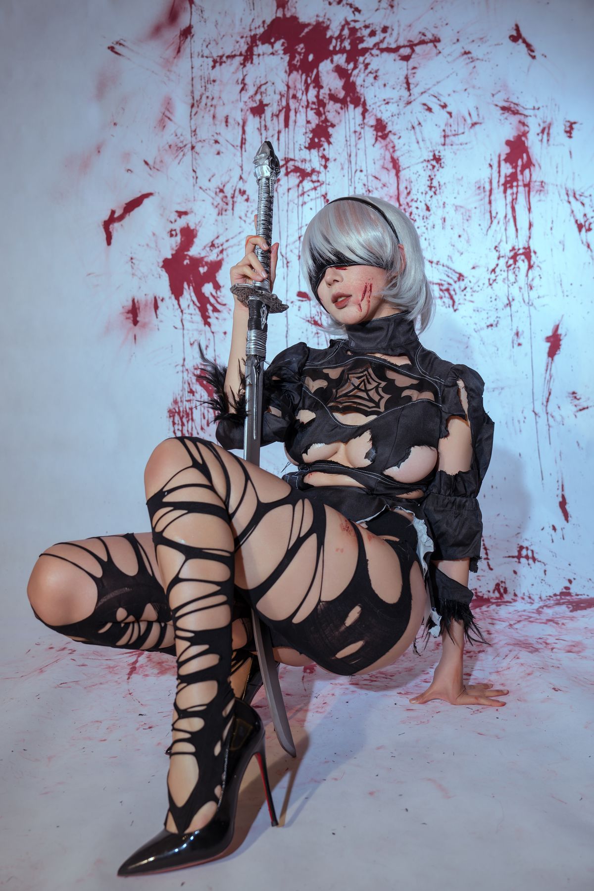 Coser@云溪溪 Yunx1x1 And 奶桃 – 2B本 YoRHa No.2 Type B 下 Part2 (66P)
