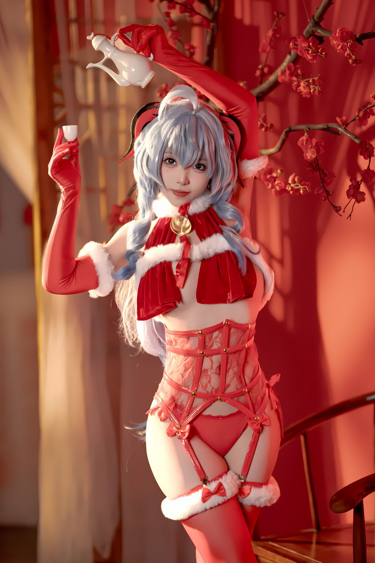 Coser@Bangni邦尼 – 甘雨新春 Part02 (45P)