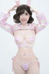 Cosplay Bangni邦尼 – 粉色兔兔 Set.01