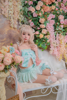 Coser@黏黏团子兔 – 豌豆公主的秘密花房