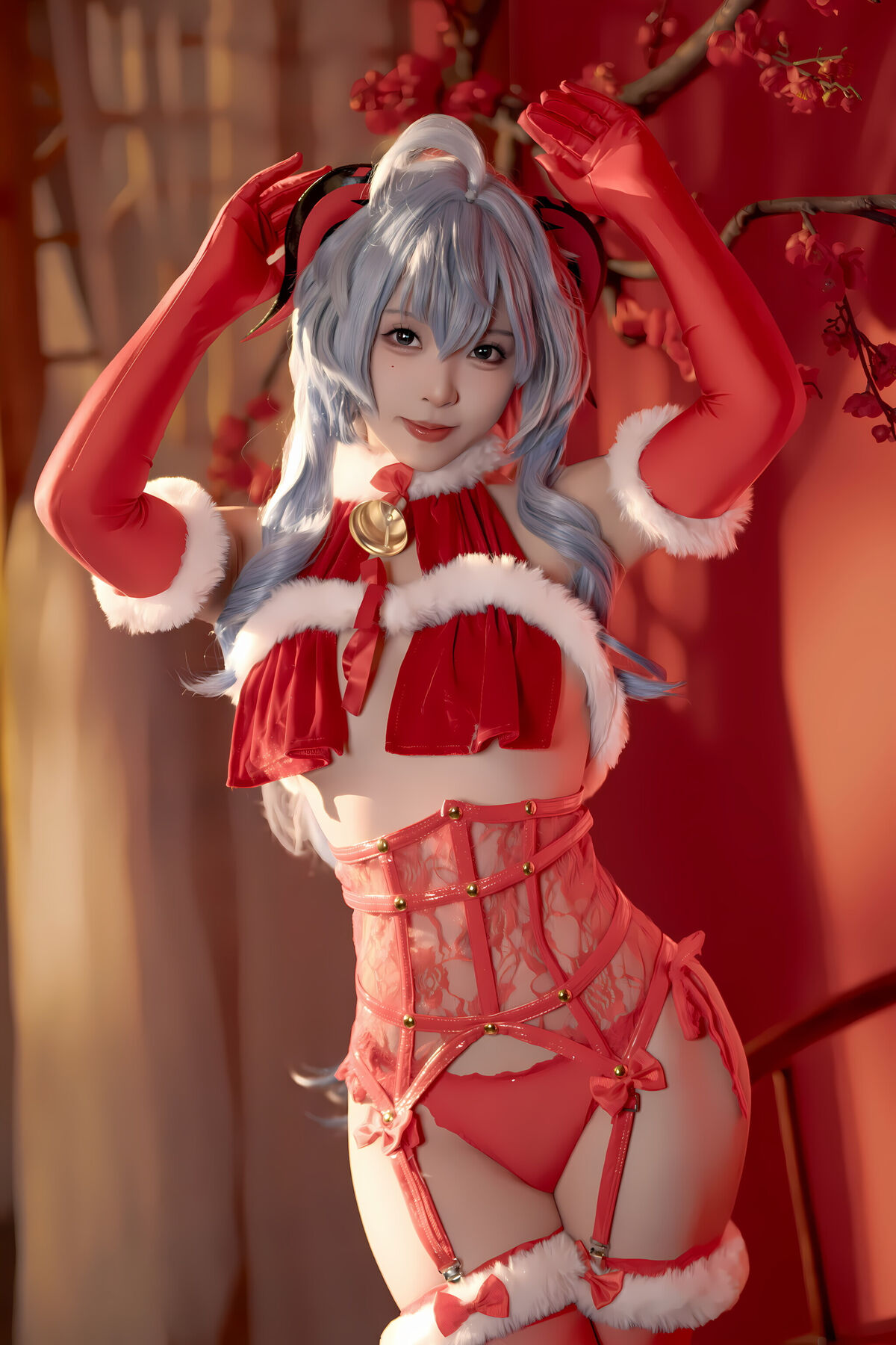 Coser@Bangni邦尼 – 甘雨新春 Part01 (46P – 8V)