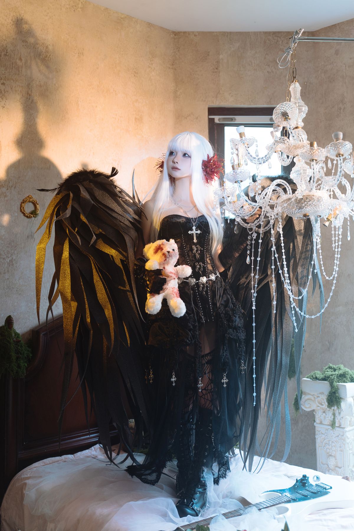 Coser@蠢沫沫 chunmomo – 黑天鹅 (85P)