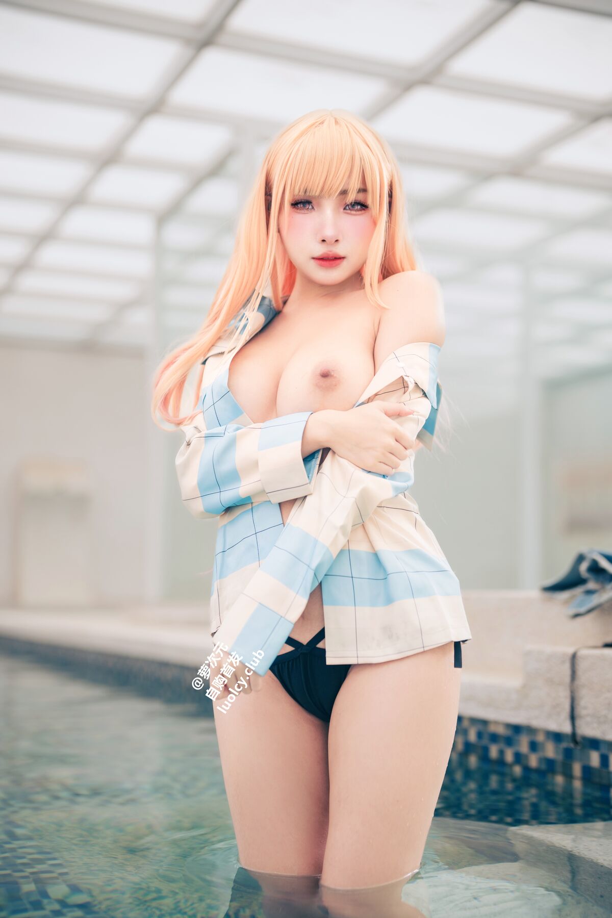 Coser@慕慕Momo – Marin 海夢 – Ver.泳裝 (62P – 3V)