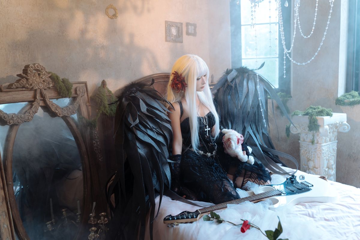 Coser@蠢沫沫 chunmomo – 黑天鹅 (85P)