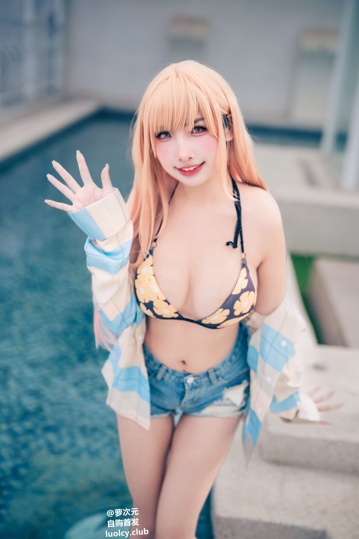Coser@慕慕Momo – Marin 海夢 – Ver.泳裝 (62P – 3V)