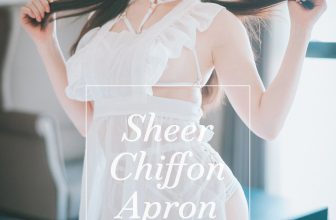 [DJAWA] PIA - Sheer Chiffon Apron