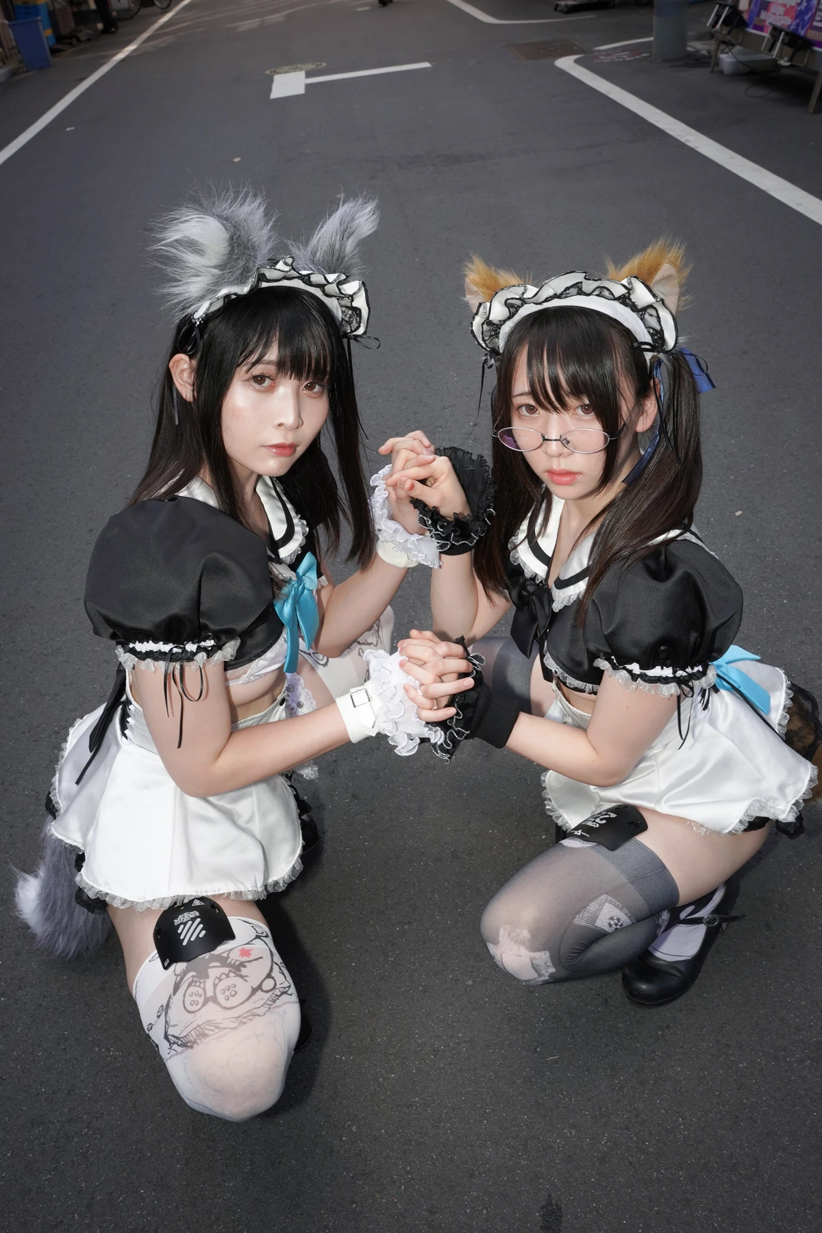 Sui Utatane うたたね翠, Mizuna Shione 水那しおね, 写真集 「野生のメイドがあらわれた！」 Set.03