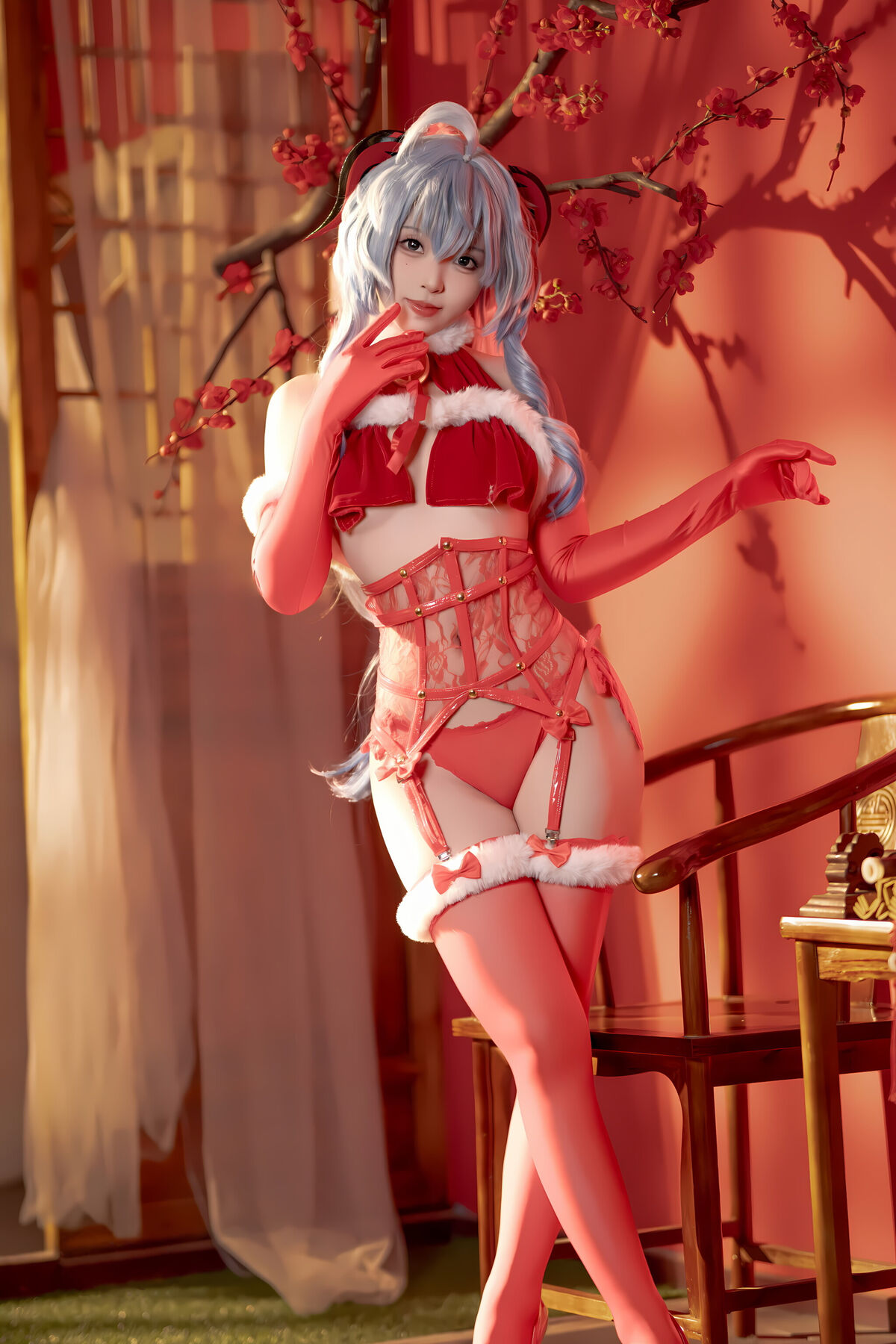 Coser@Bangni邦尼 – 甘雨新春 Part02 (45P)