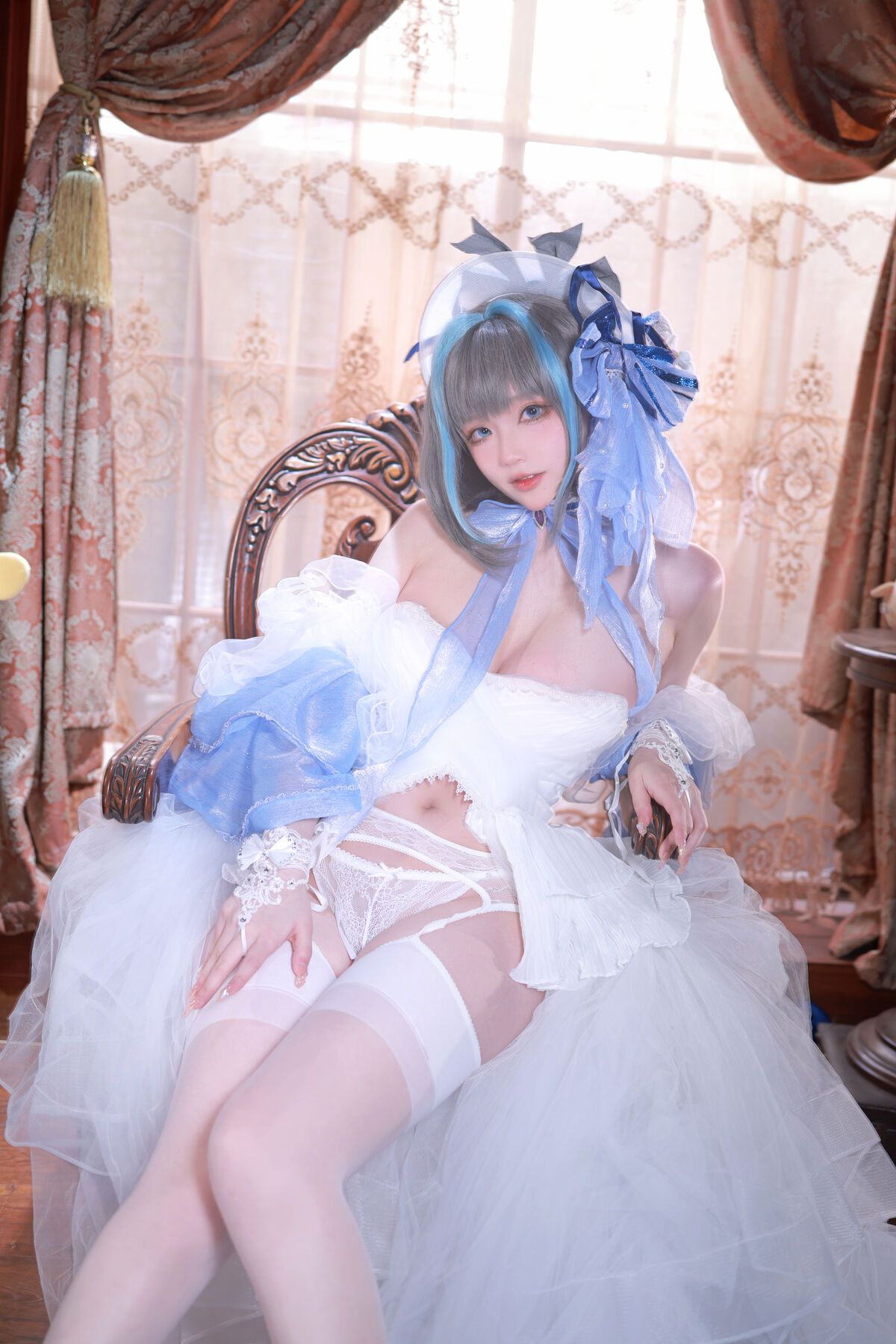 Coser@起司块wii – 柴郡礼服 (76P – 4V)