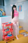 DJAWA Photo – Yudi (유디) – Pink Bunny & Black Cat
