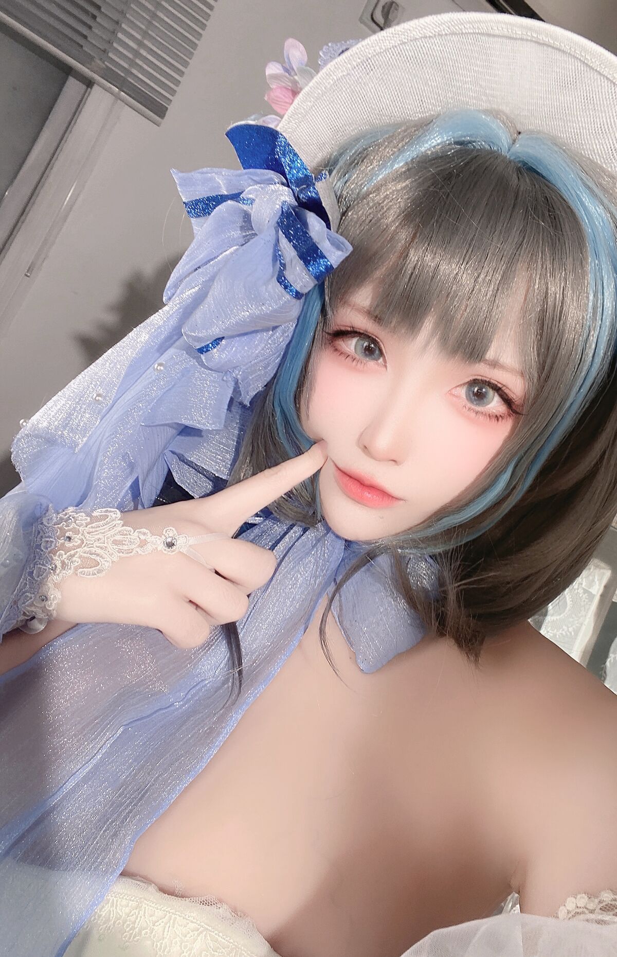 Coser@起司块wii – 柴郡礼服 (76P – 4V)