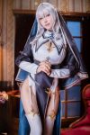 Coser@Ely_eee ElyEE子 – Shirogane Noel Nun (28P – 13V)