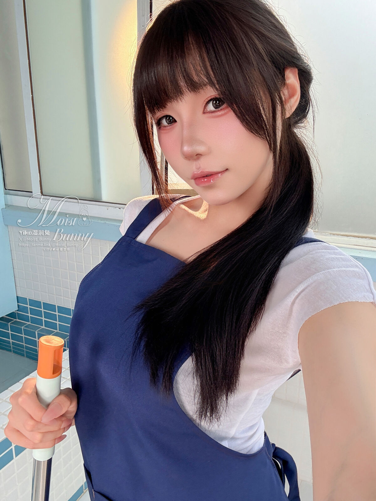 Coser@黏黏团子兔 – 09月作品『钱汤の女将』每夜 Part02 (55P)