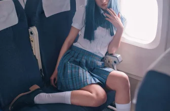 攝影師L.P.VISION出品飛機上的狂野阿朱 (36P)