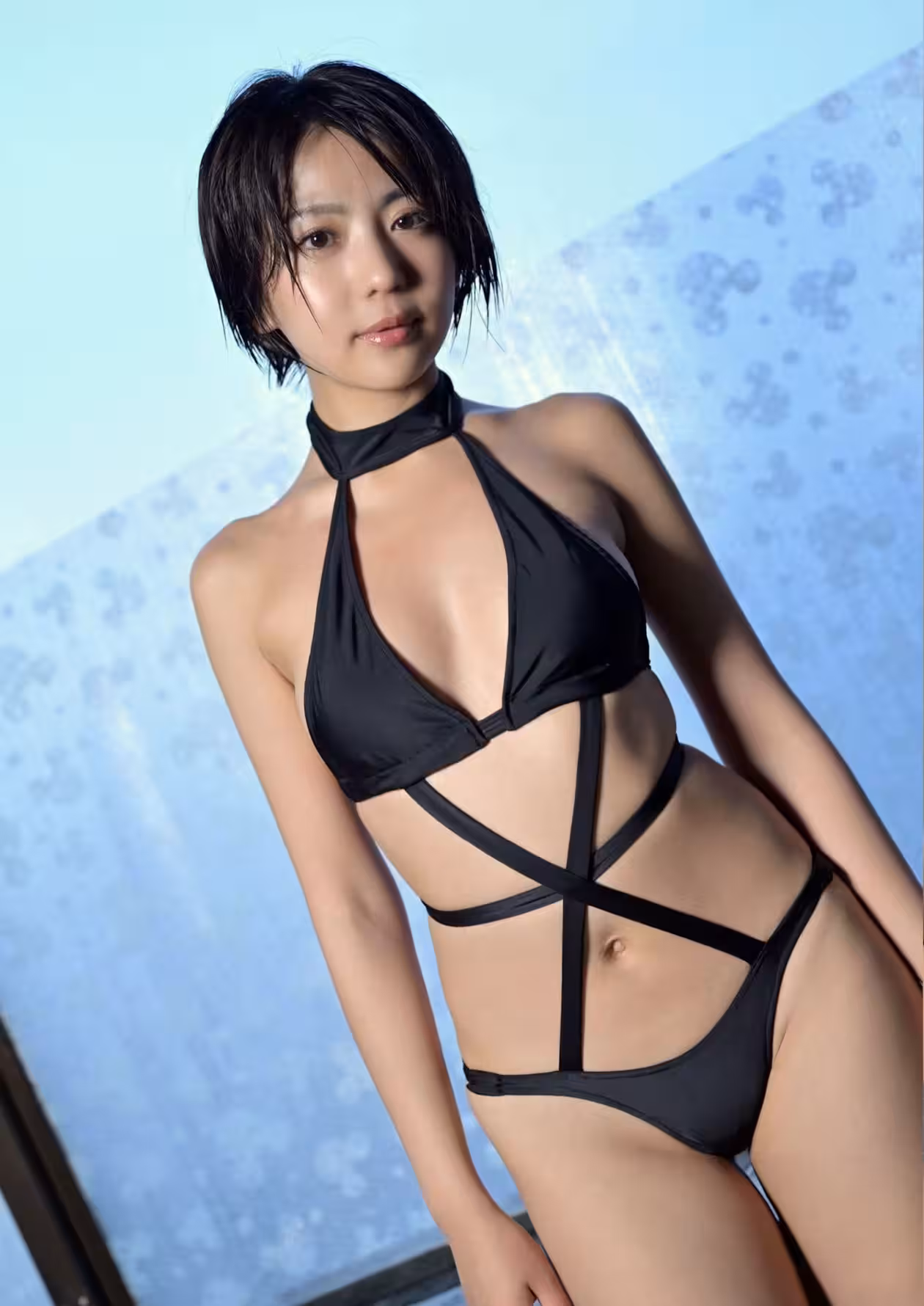 (佐々木萌香) 短髮櫻花妹 比基尼清涼一面 (22P)