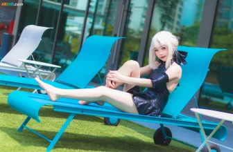 Kitkat Cosplay 9 – Saber Alter Swimsuit(22MB)(29photos)