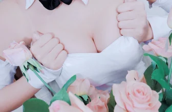 [網路收集系列]福利姬 白襪襪格羅丫《 兔女郎襪之空 》 大尺度VIP 福利帖[52P]